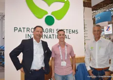 Mark Gijzen (Patron Agri Systems), Arno van Steekelenburg (Rijk Zwaan) and Eric Prenger (Patron Agri Systems)